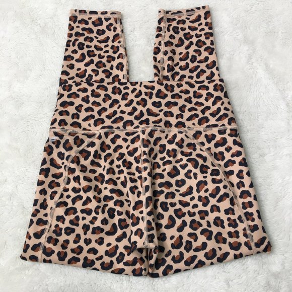 Fabletics Women's Leopard Print Sports Bra + Power Hold Pants, Medium - Picture 7 of 12